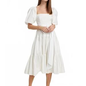 NEW CARA CARA sydney dress in white